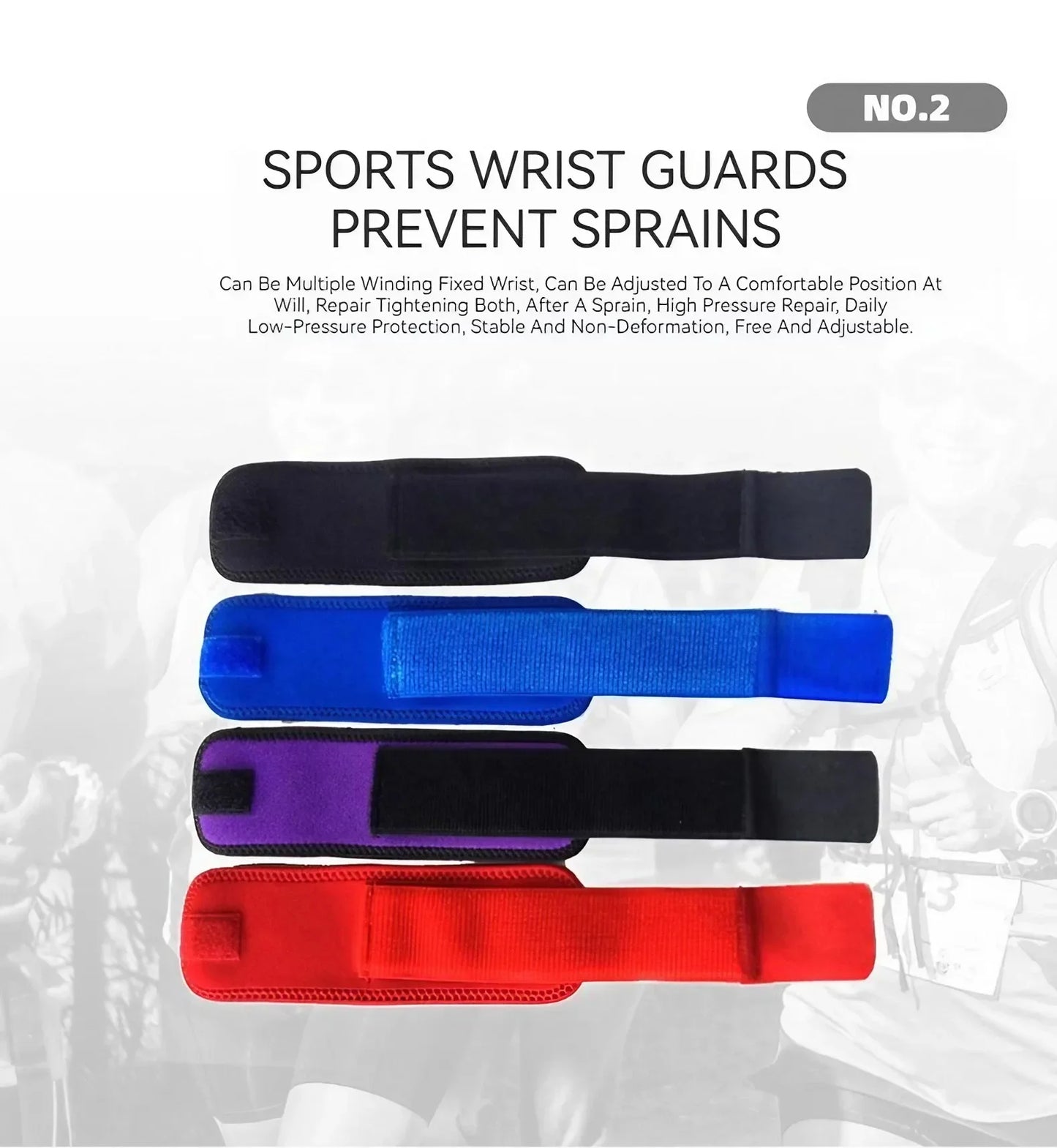 Fitness wrist bandage