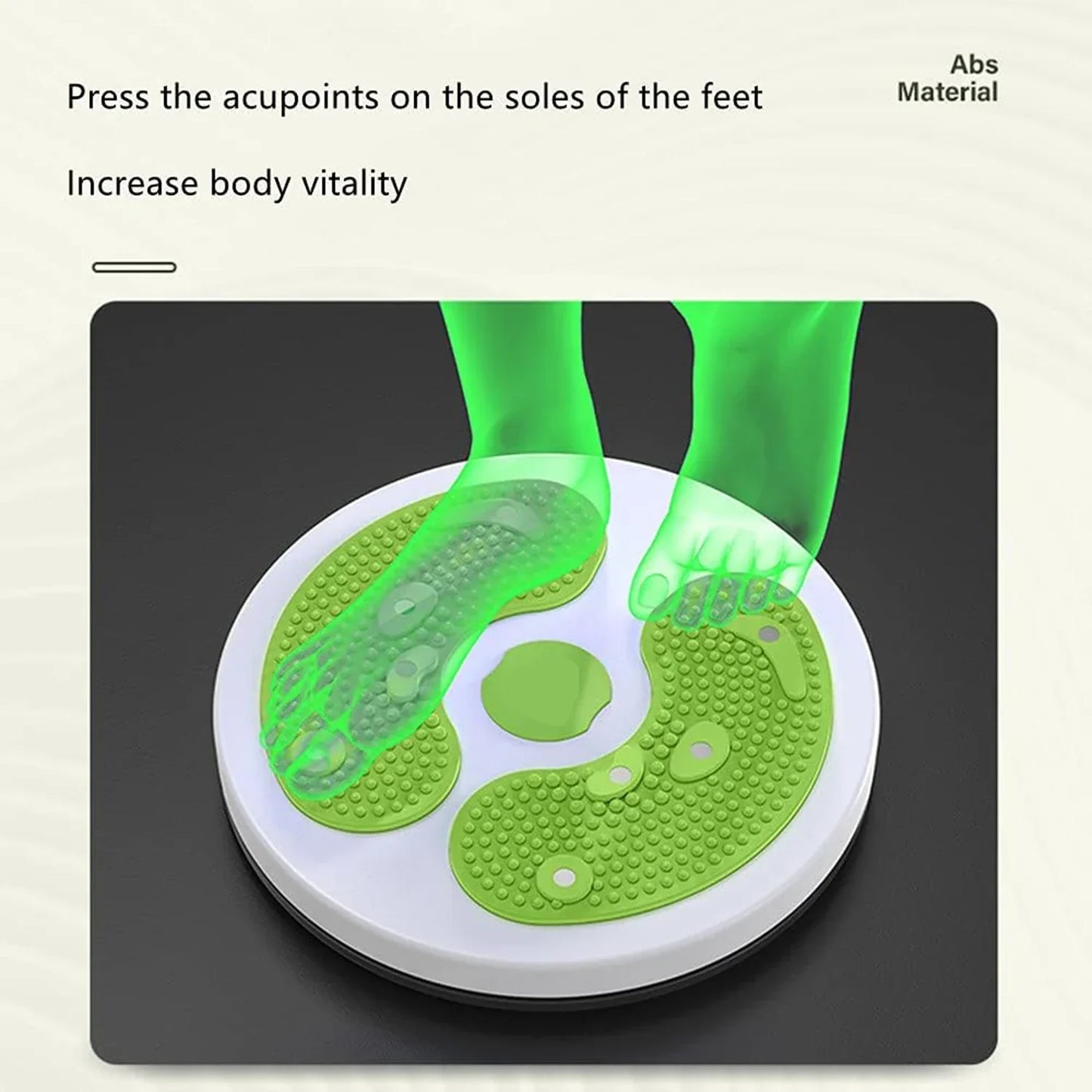 Portable Magnetic Waist Twisting Disc