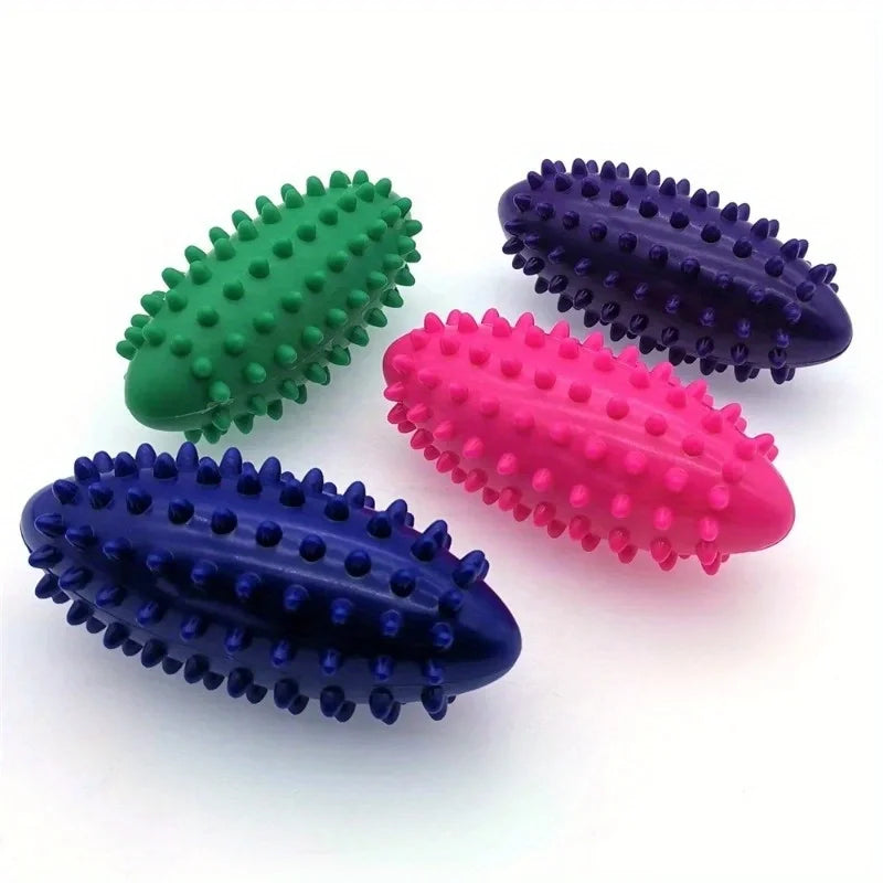 Spiky foot massage ball for acupressure therapy