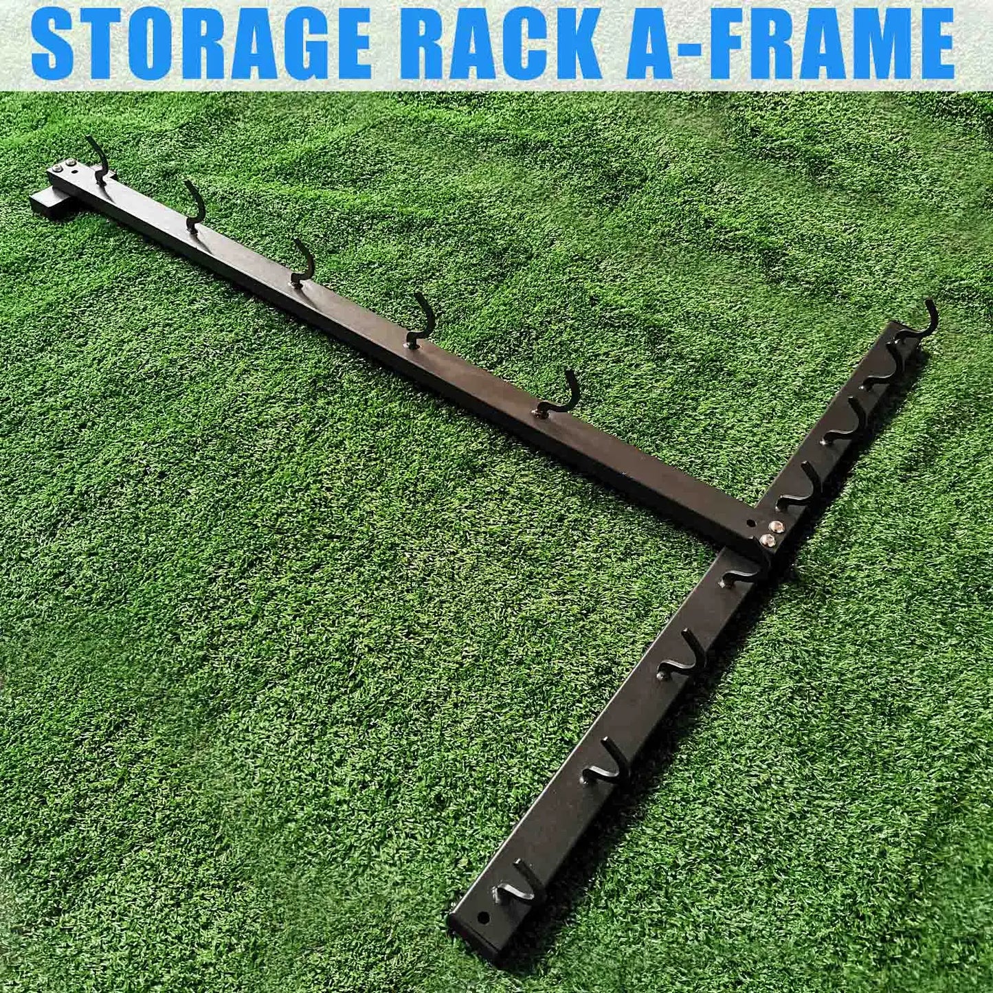 Wall-Mounted Gym Storage Rack