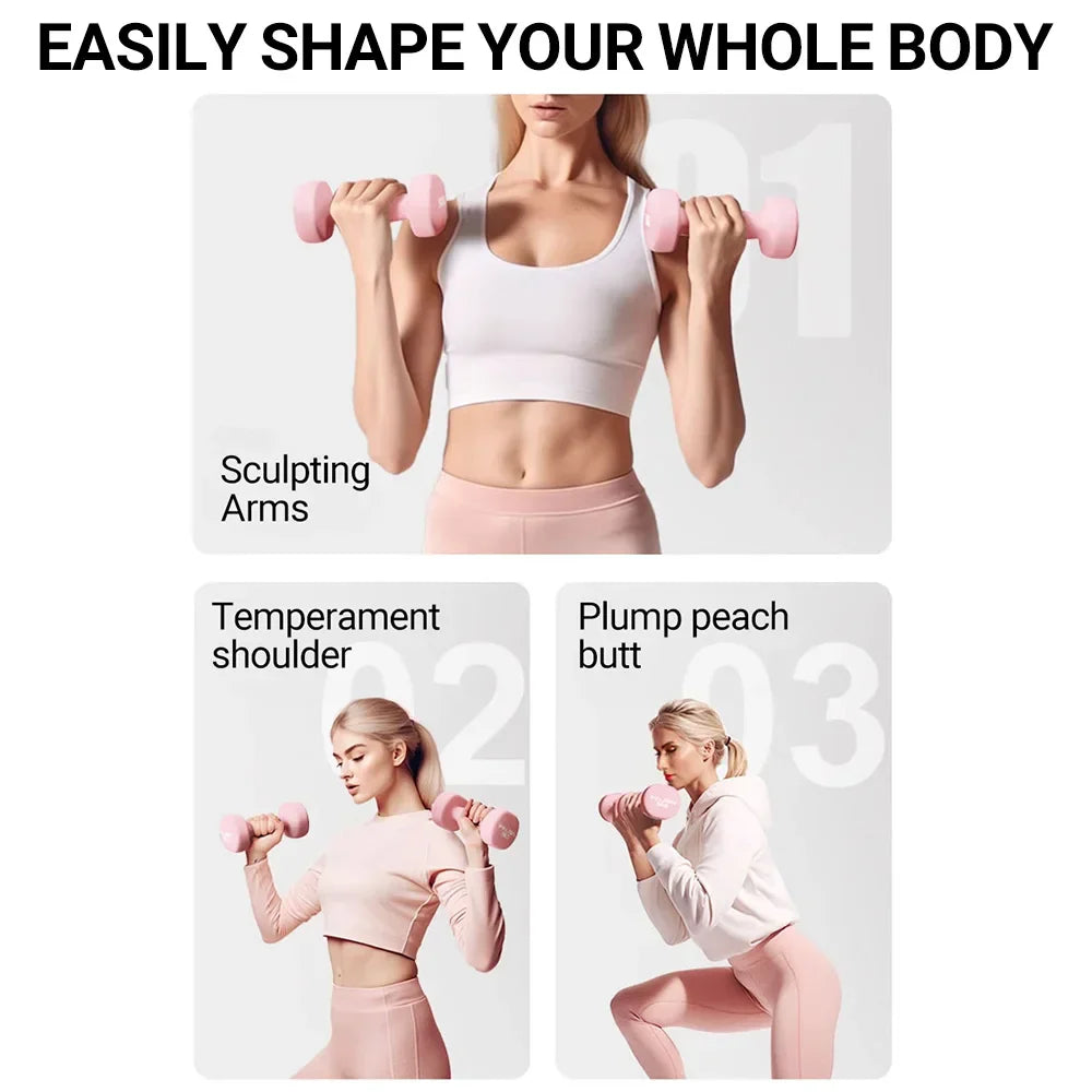 Neoprene-Coated Dumbbells