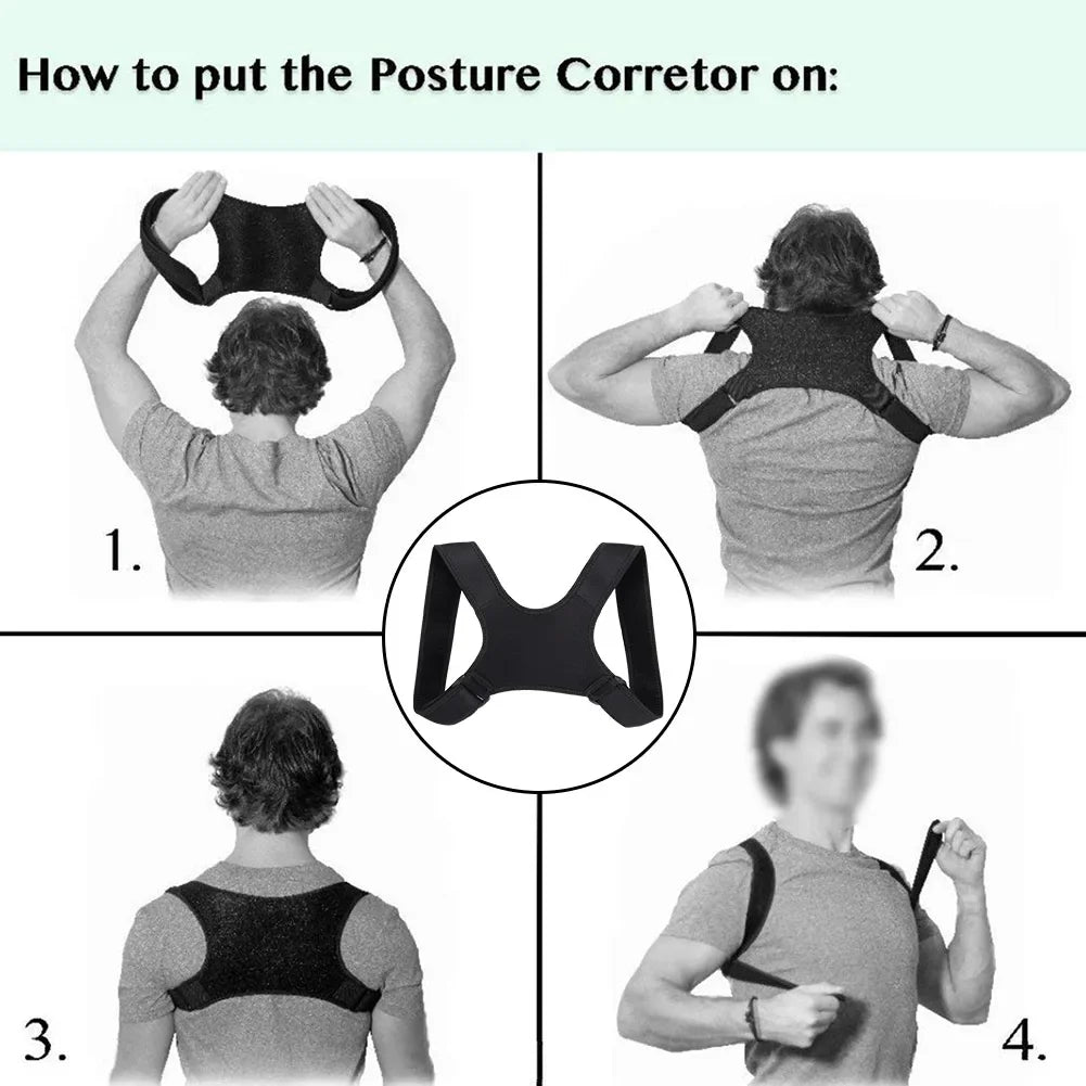 Adjustable Back Support Posture Corrector