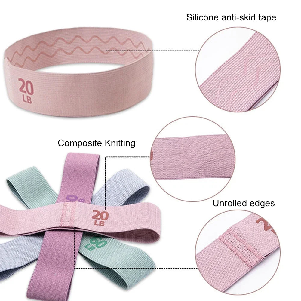 Elastic Resistance Booty Bands