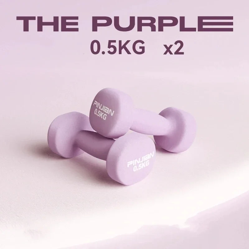 Neoprene-Coated Dumbbells