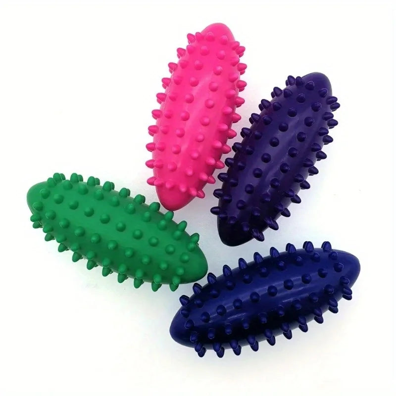 Spiky foot massage ball for acupressure therapy