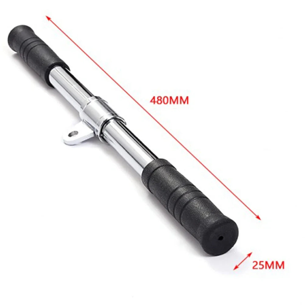 Pull Down Bar Gym Rotating Straight Bar