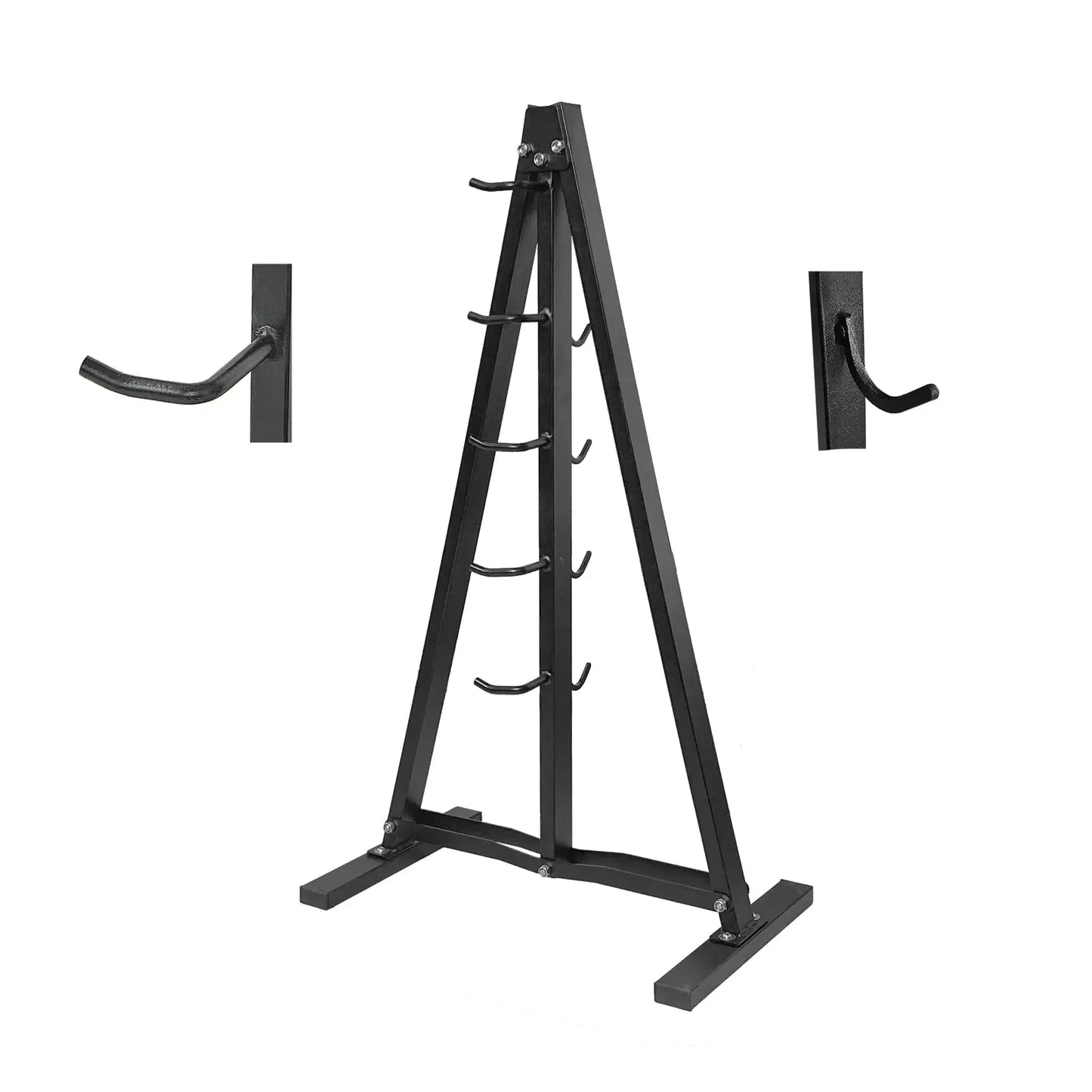 Wall-Mounted Gym Storage Rack