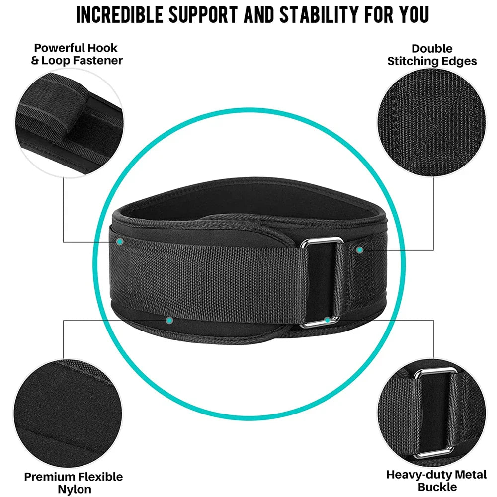 Weightlifting Belt for Bodybuilding & Powerlifting