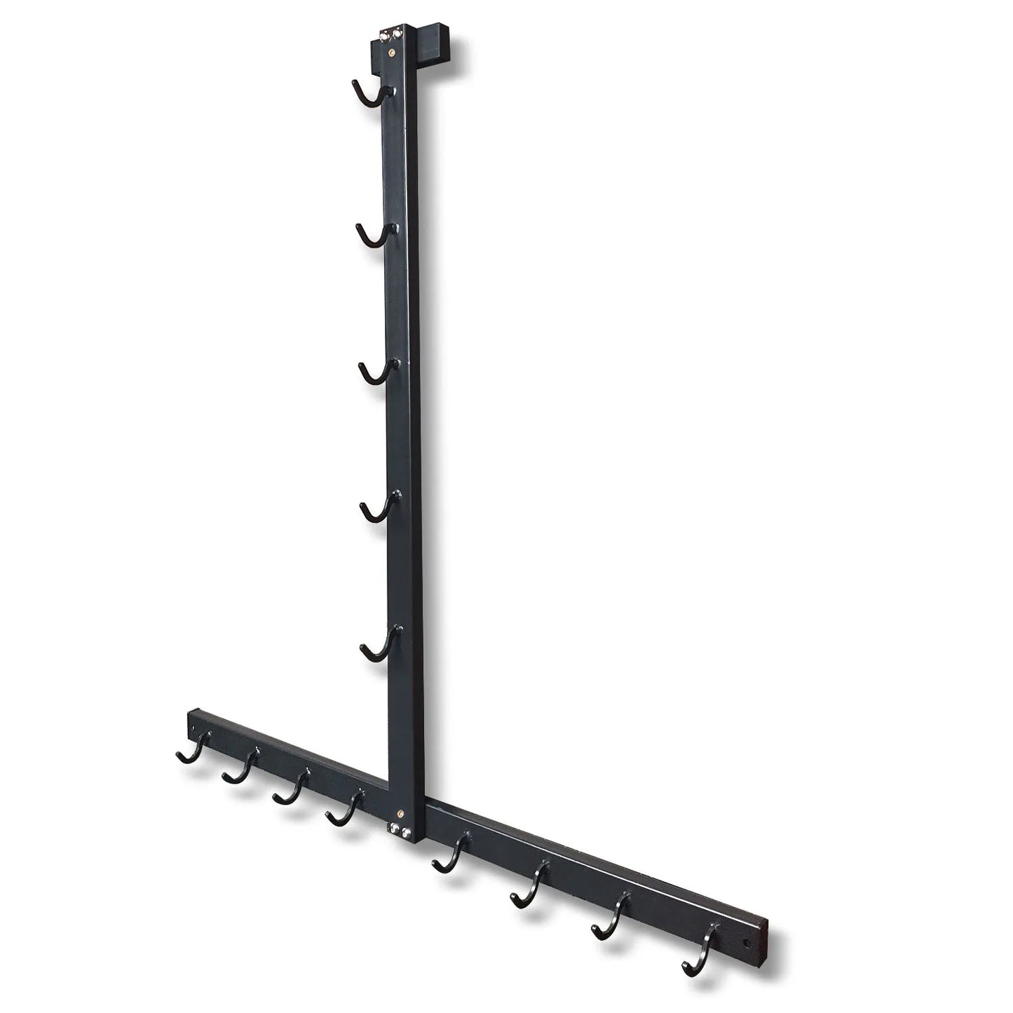 Wall-Mounted Gym Storage Rack