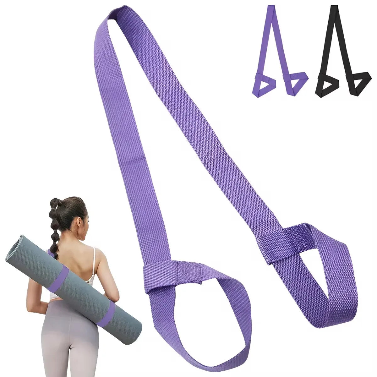 Adjustable Yoga Mat Belts