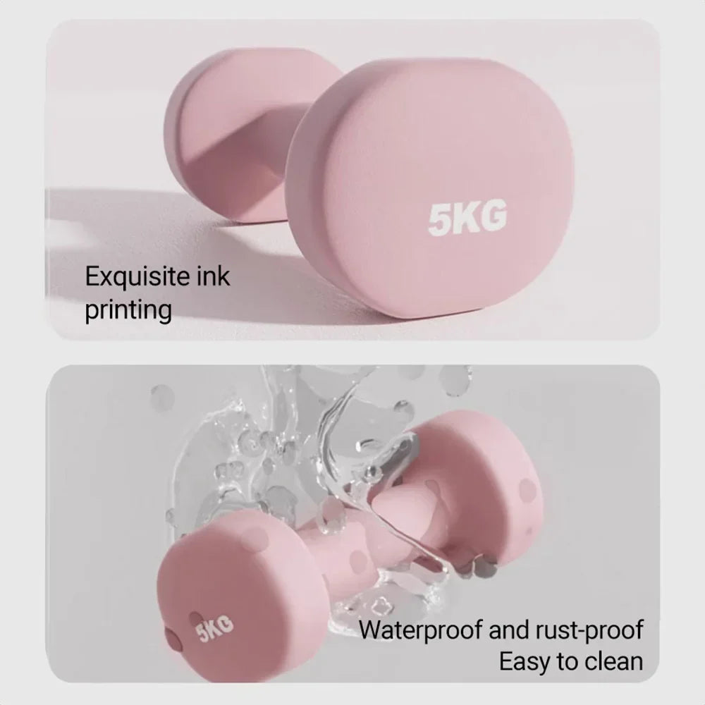 Neoprene-Coated Dumbbells