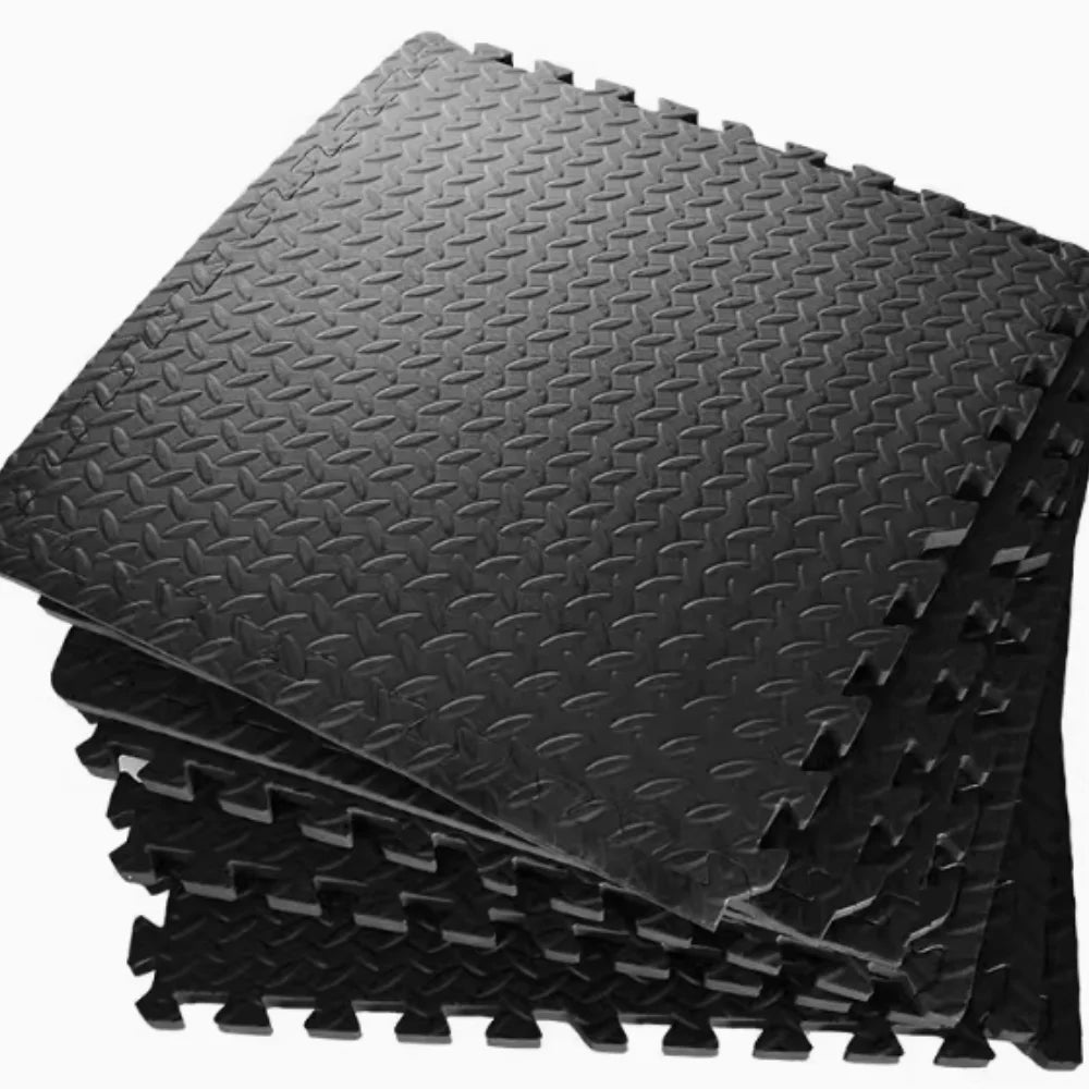 Interlocking exercise mat