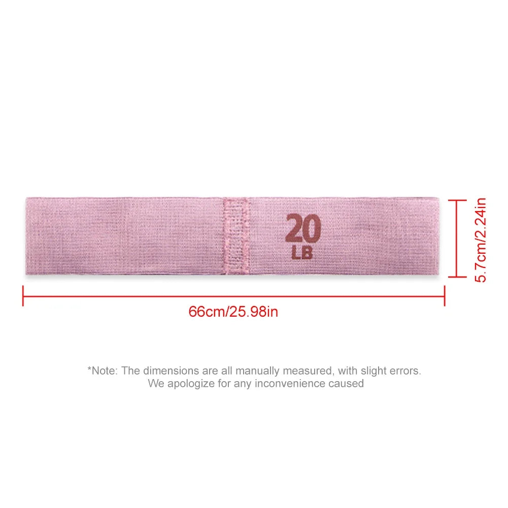 Elastic Resistance Booty Bands