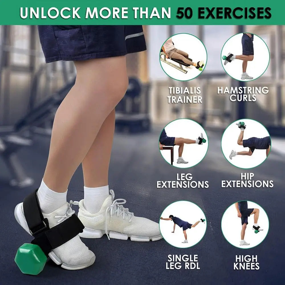 Tib Bar Equipment For Tibialis Trainer Knees Over Toes Tibia Dorsi Calf Machine Monkey Feet Weight Lifting Tibialis Bar For Gym