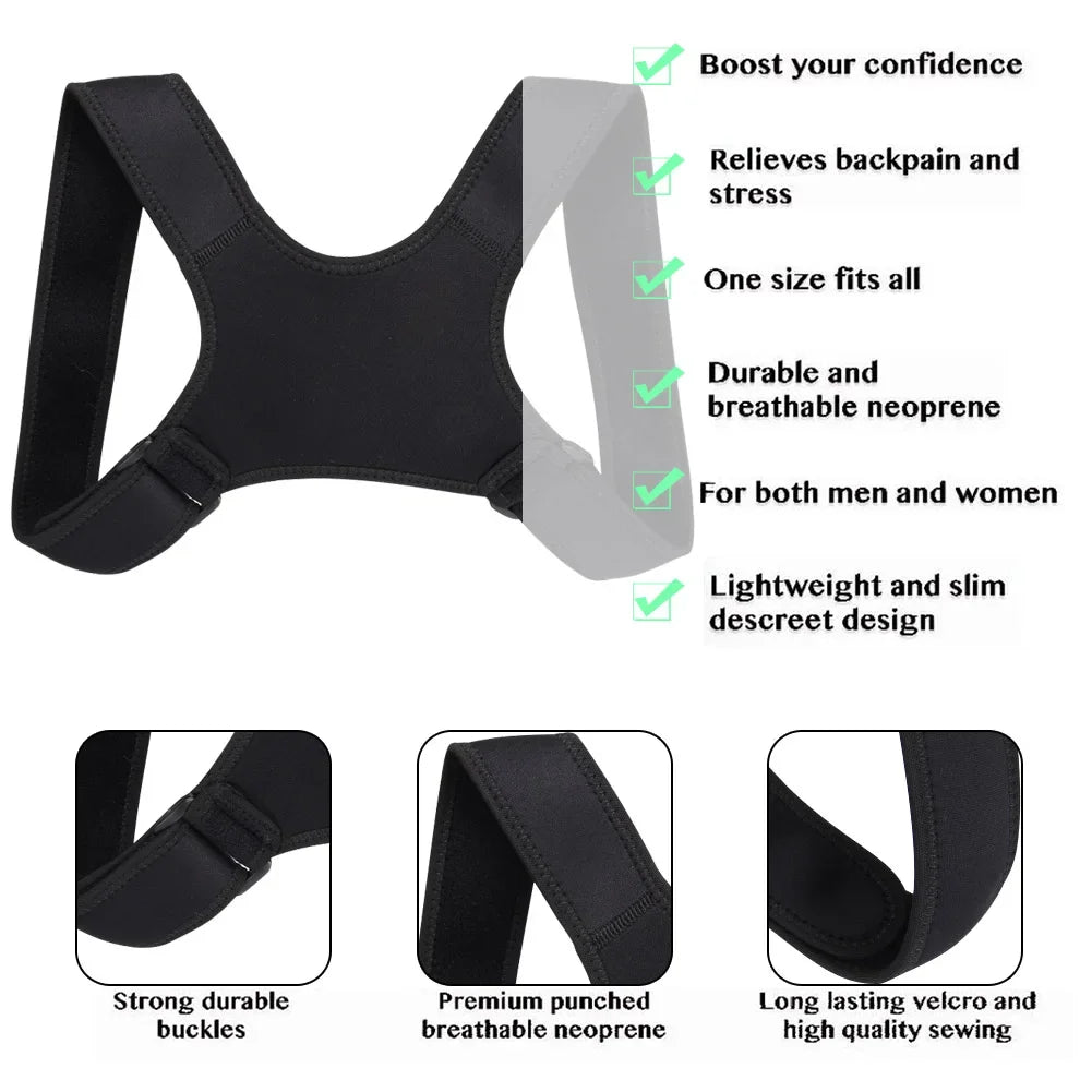 Adjustable Back Support Posture Corrector