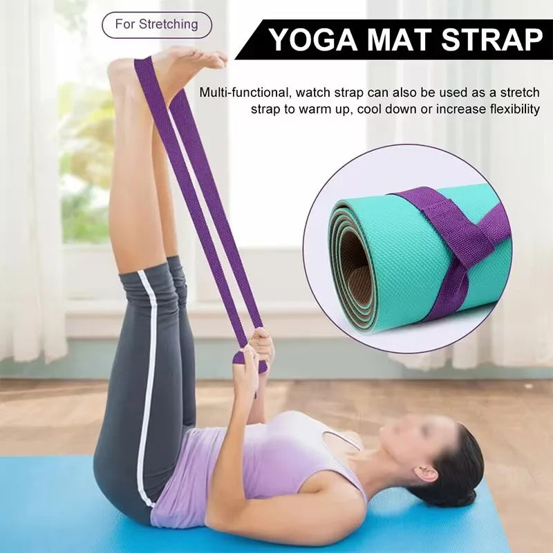 Adjustable Yoga Mat Belts