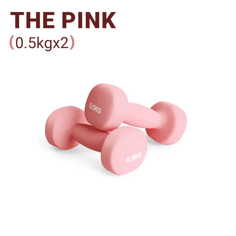 Neoprene-Coated Dumbbells