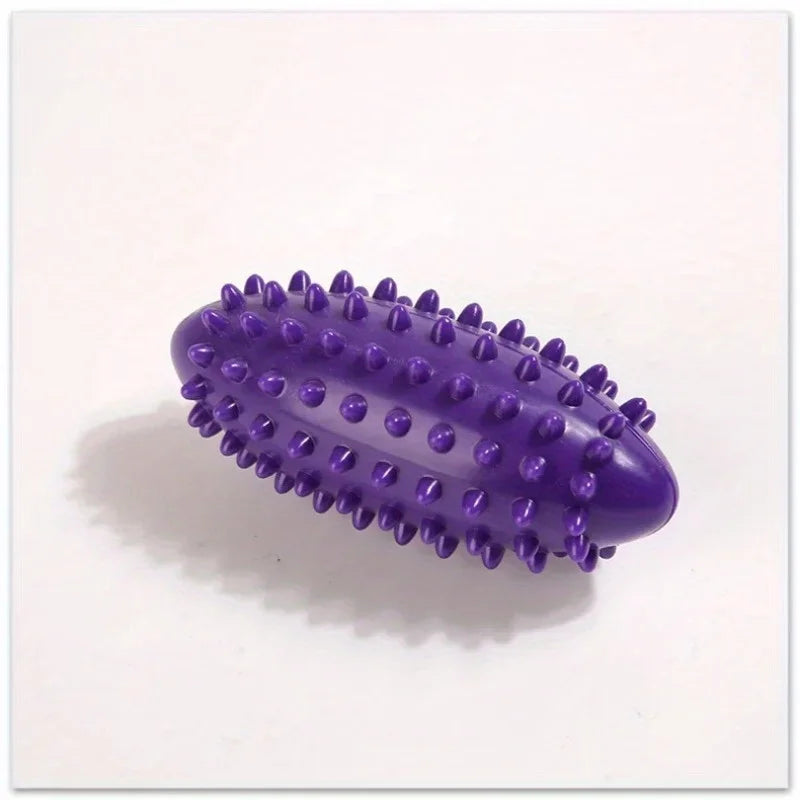Spiky foot massage ball for acupressure therapy