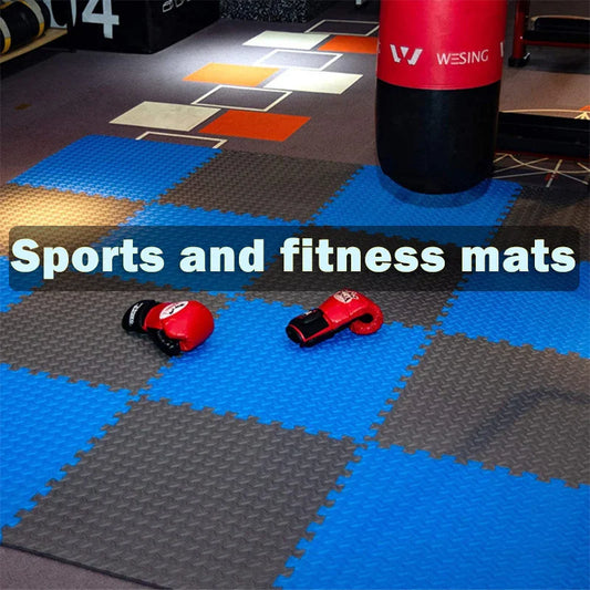 Interlocking exercise mat