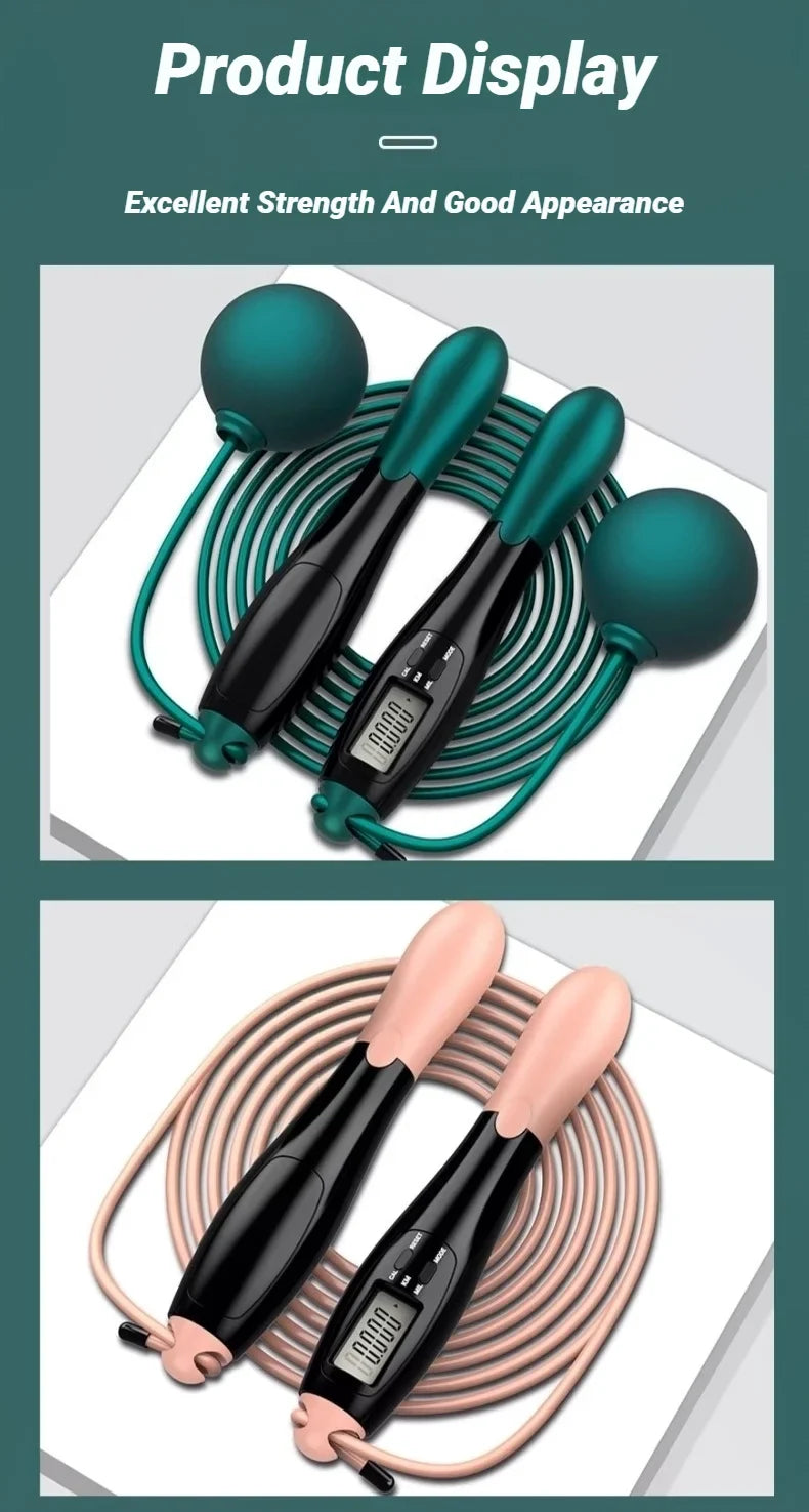 Adjustable Counting Jump Rope
