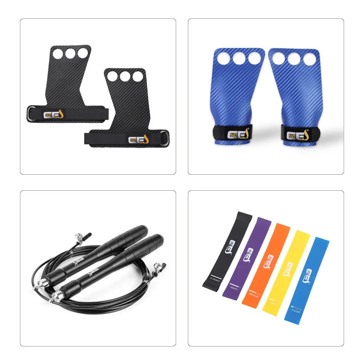 1 Pair Gymnastics Hand Grips Gymnastic Crossfit Grip Perfect for Pull-ups Kettlebell Home Gym